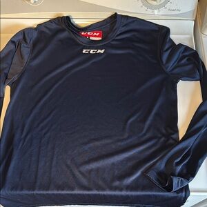 CCM Navy Long Sleeve Shirt